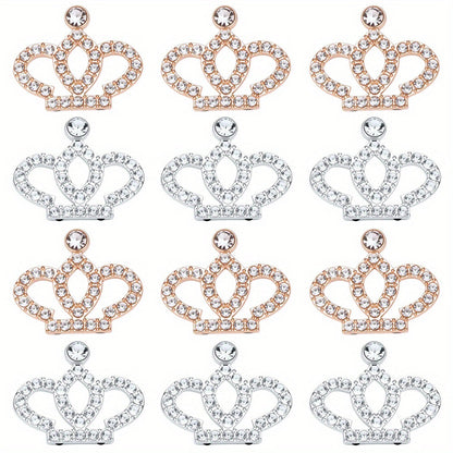 Rhinestone Crown Patches