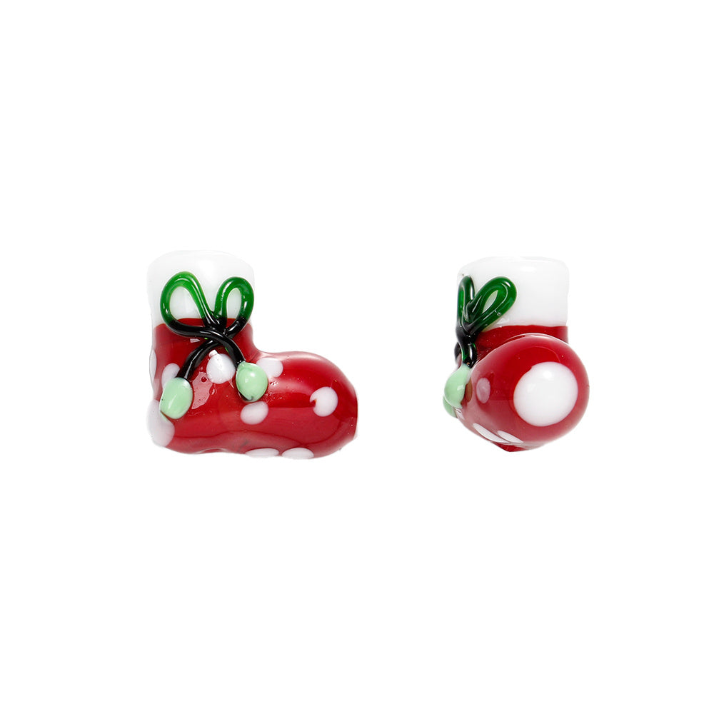 Christmas Glass Beads