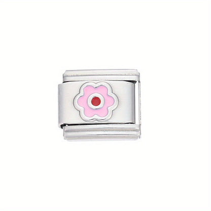 Flower Alloy Bracelet Module