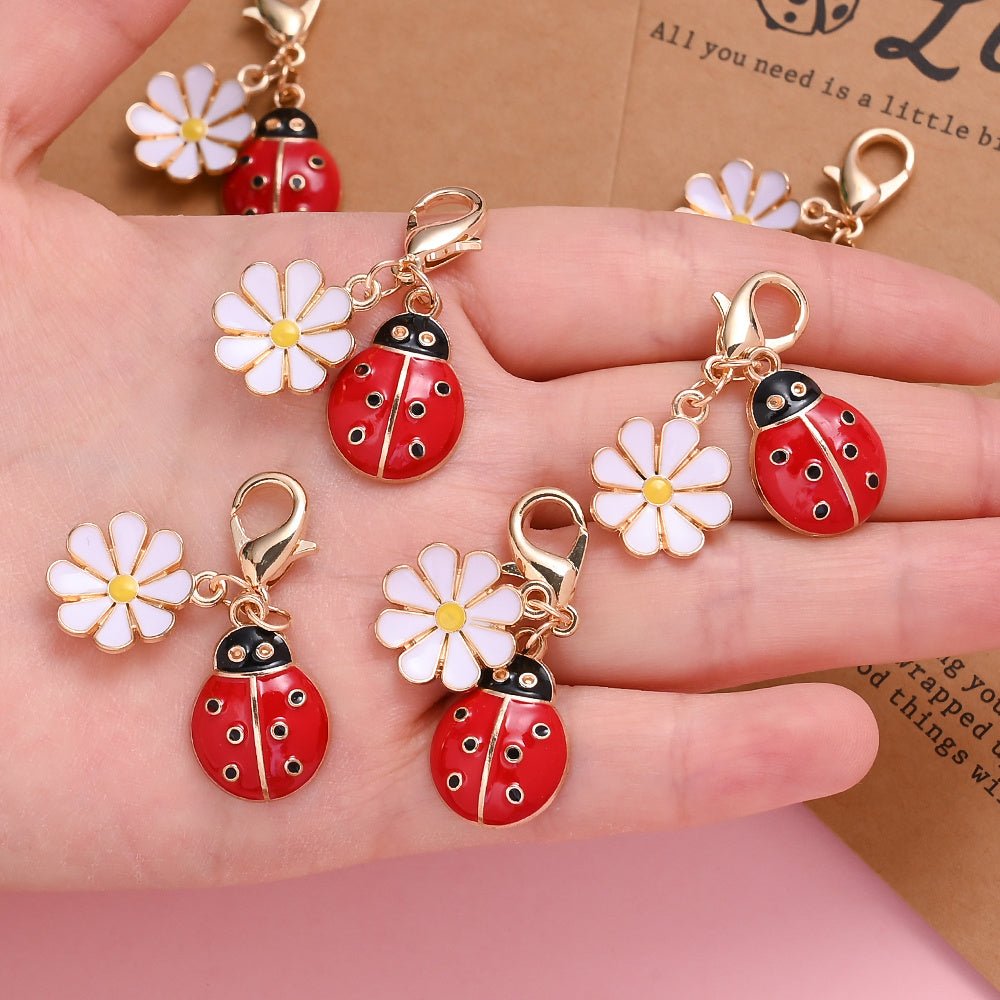 Ladybug Keychain Gift Set