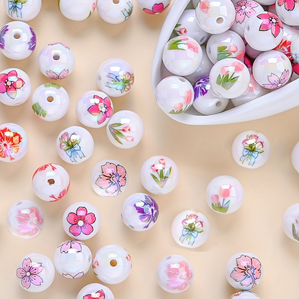 Tulip Cherry Blossom Beads