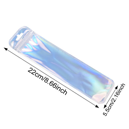 Iridescent Self-Sealing Jewelry Bags