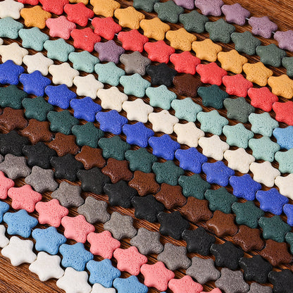 Colorful Star Stone Bead