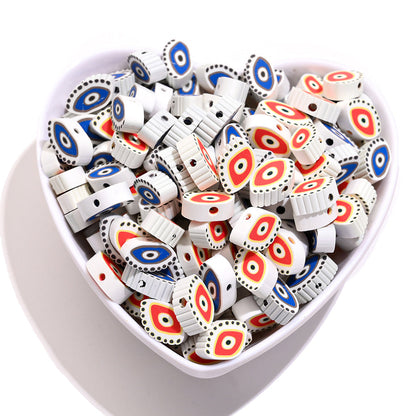 Evil Eye Polymer Clay Beads