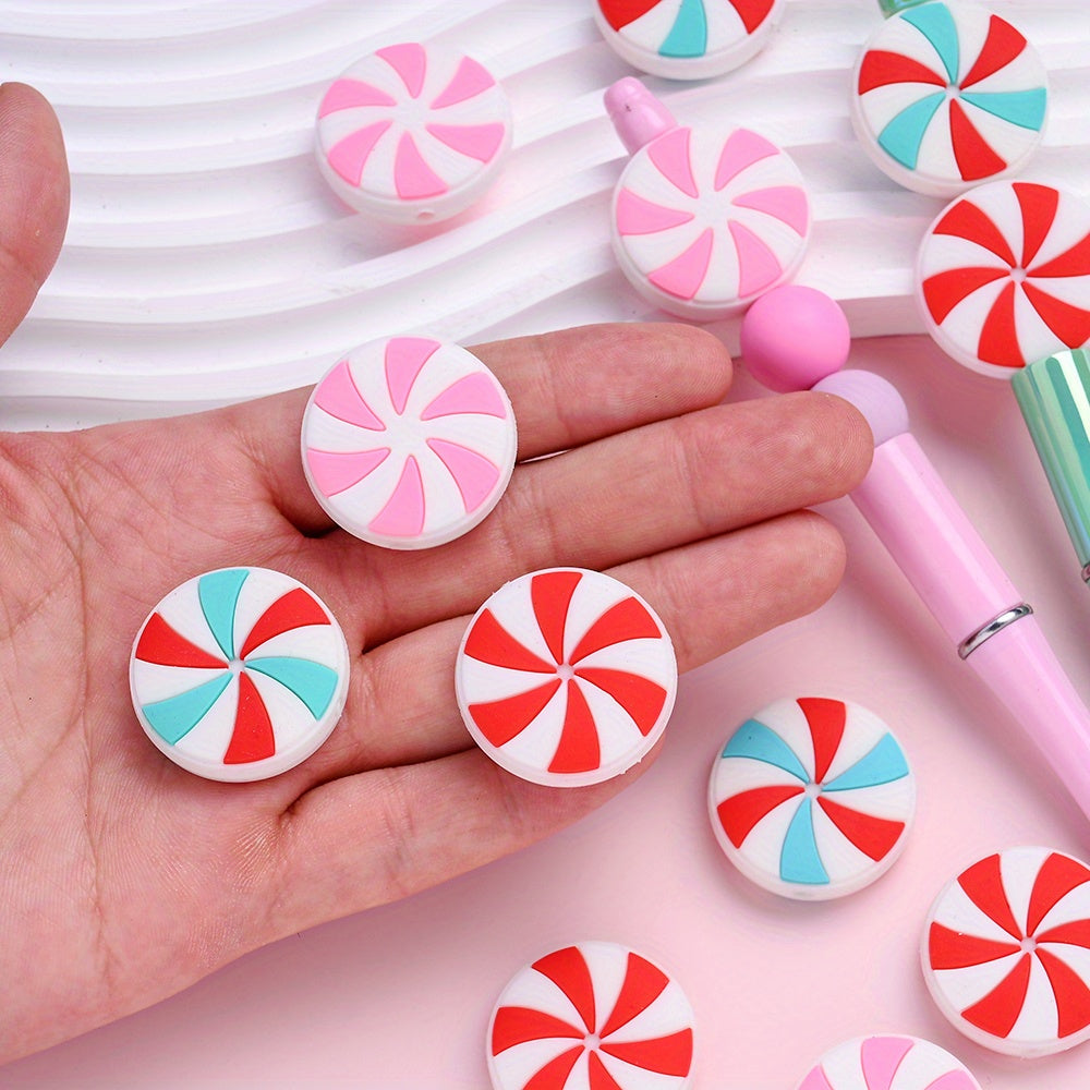 Round Silicone Focal Beads