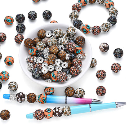 Indian Style Silicone Spacer Beads