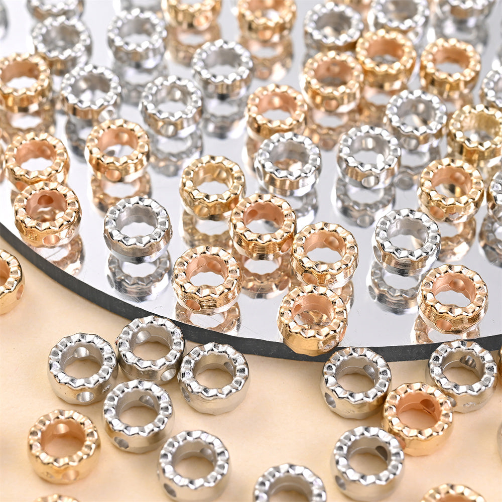 Round CCB Spacer Beads