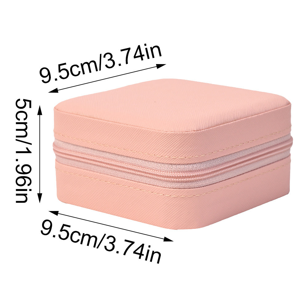 10x10x5 cm PU Leather Jewelry Storage Box