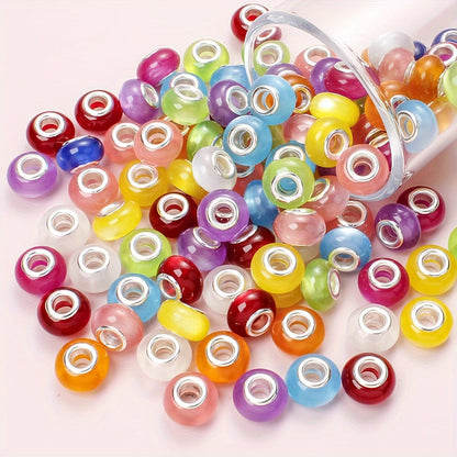 Imitation Cat's Eye Resin Beads