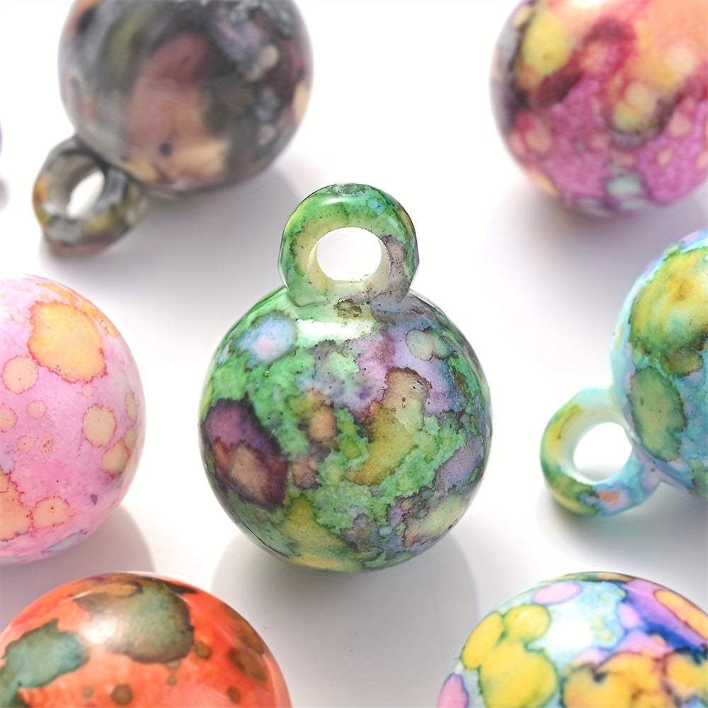 Round Acrylic Pendant Charms