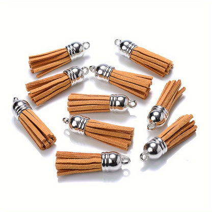 Colorful Polyester Tassel Pendants