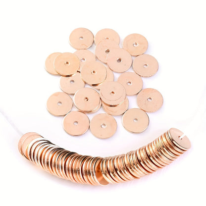KC Gold Round Spacer Beads