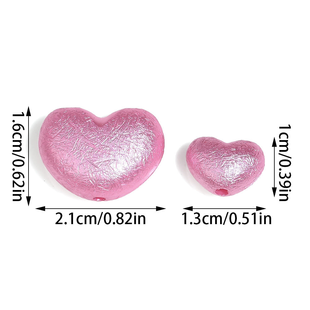 Wrinkle Love Acrylic Beads