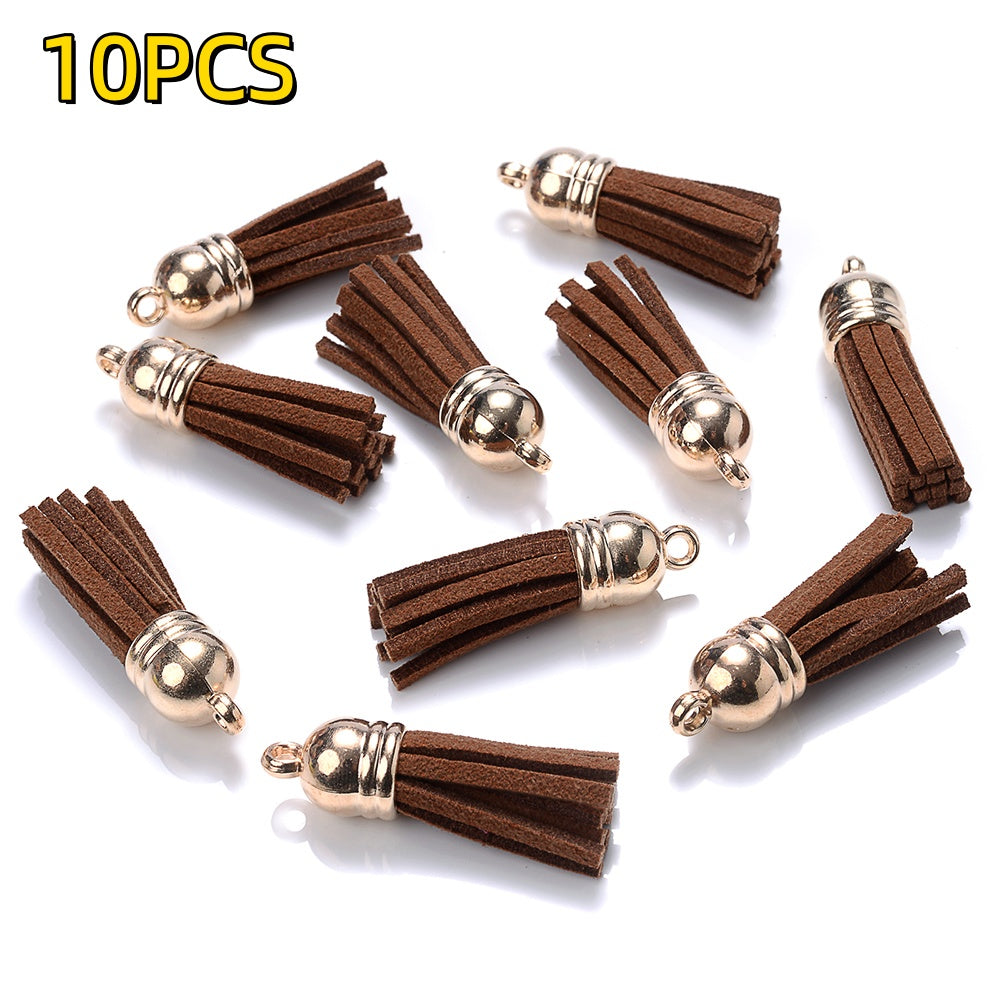 Colorful Polyester Tassel Pendants