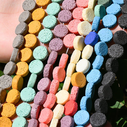 Round Stone Beads