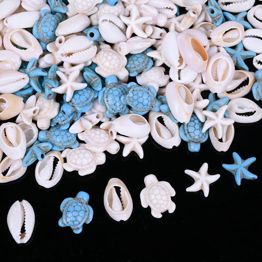 Sea Theme Turtle Starfish Beads