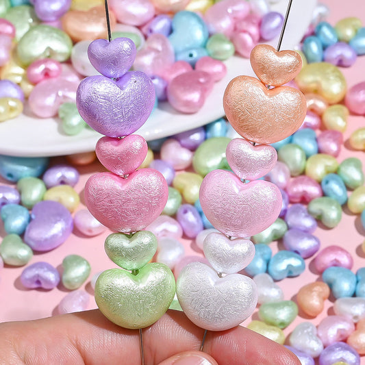 Wrinkle Love Acrylic Beads