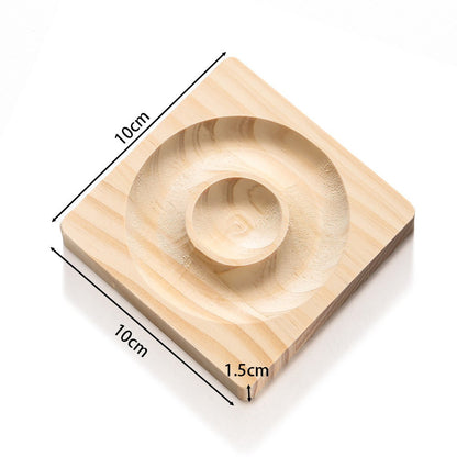 Wooden Beaded Jewelry Making Tray