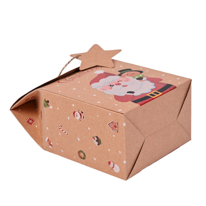 Christmas Kraft Paper Gift Boxes