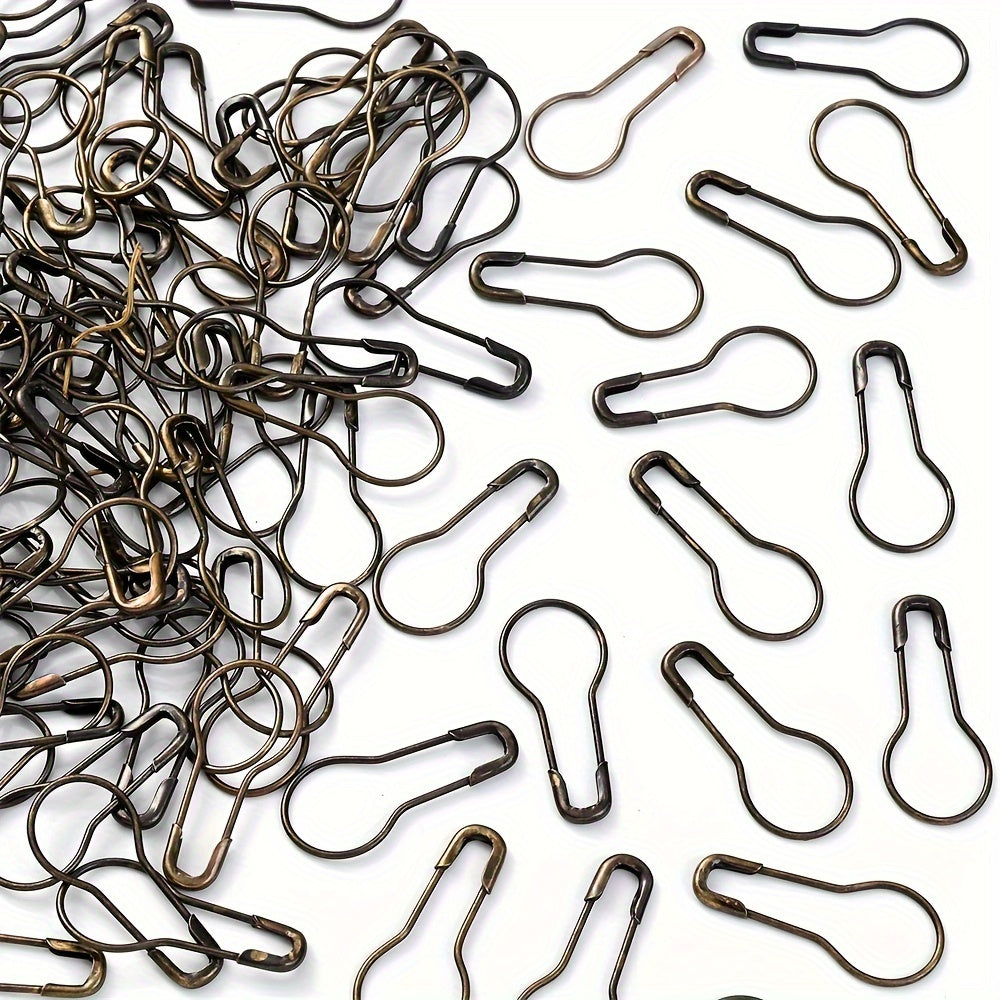 100PCS 10×22mm Iron Safety Pin Set