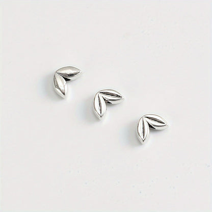 Gold & Silver Wheat Alloy Beads