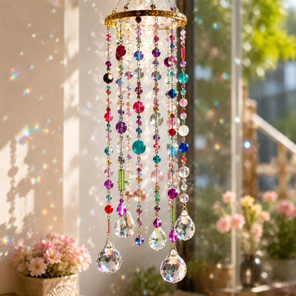 800-Piece Mixed Geometric Gradient Glass Spacer Beads