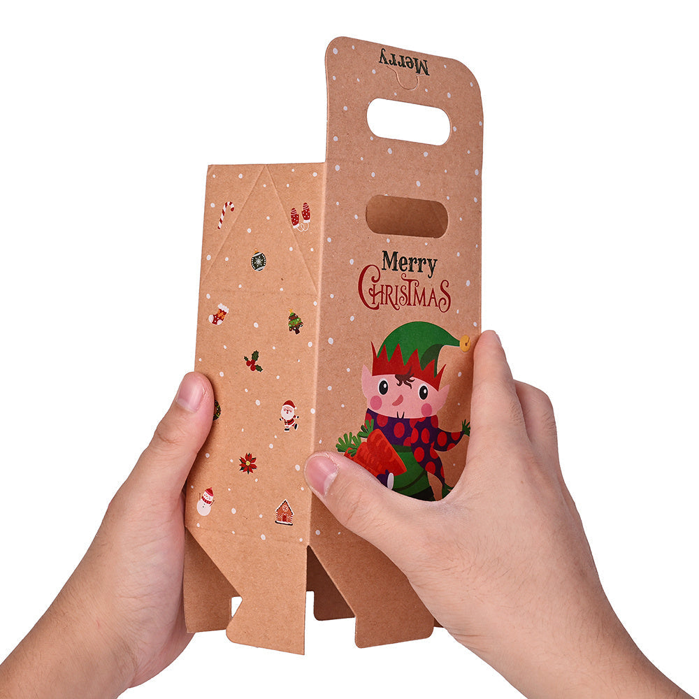 Christmas Kraft Paper Gift Boxes
