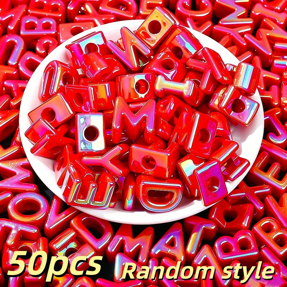 Acrylic Letter Beads