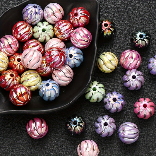 Pumpkin Acrylic Beads