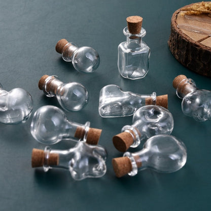 Mini Glass Bottles with Corks