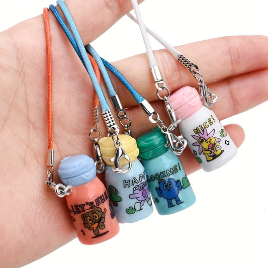 Mini Kettle Plastic Keychain