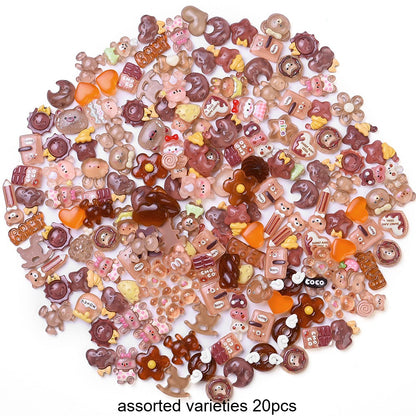 Icy Animal & Flower Resin Beads