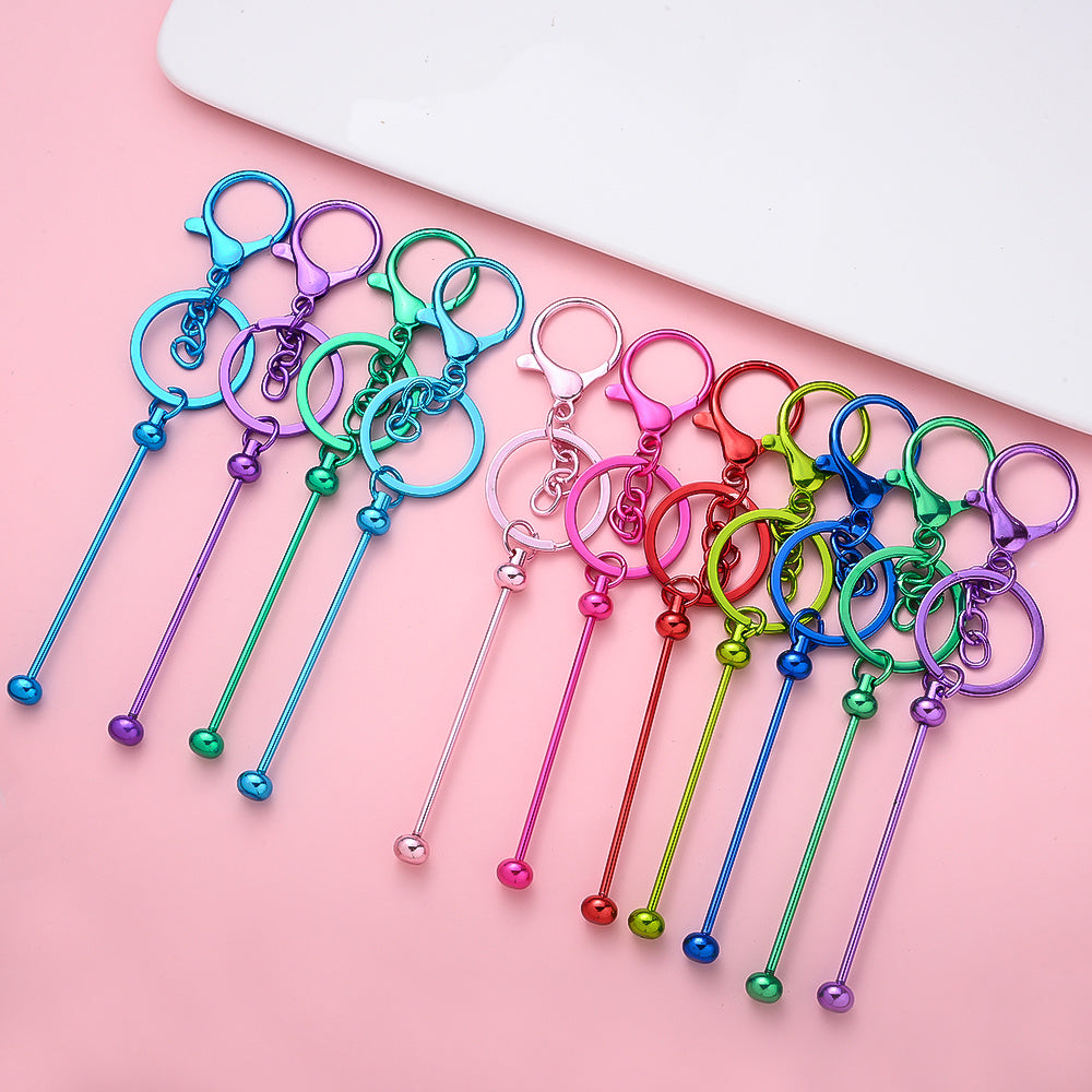 UV Metal Beadable Keychain Set
