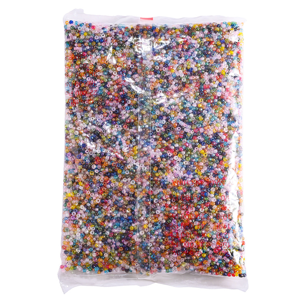 Mixed Color 2/3/4 mm Glass Seed Beads