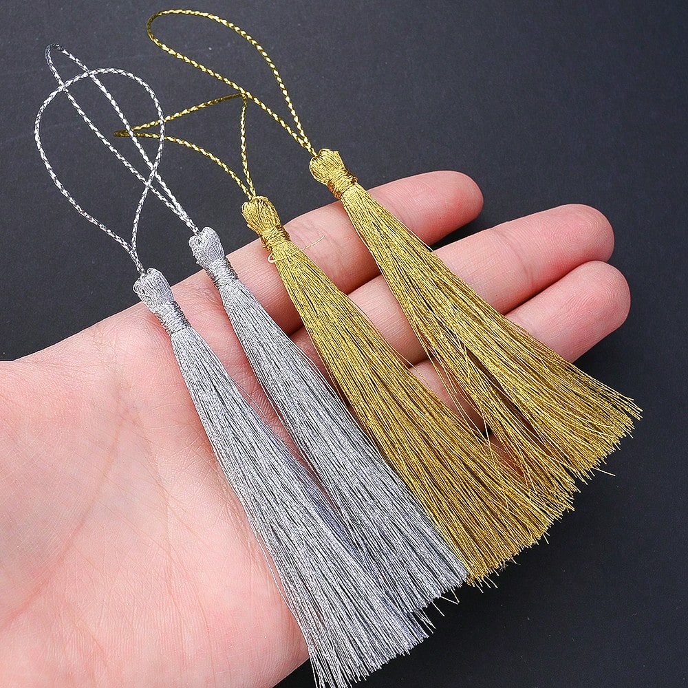 30PCS 13cm Chinese Style Polyester Tassel Pendant Set