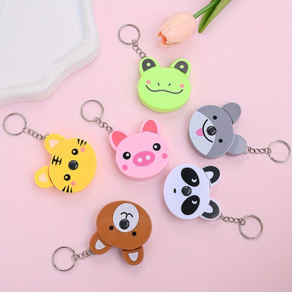 1PC 11.5×5.8cm Animal Series Mini Soft Measuring Tape