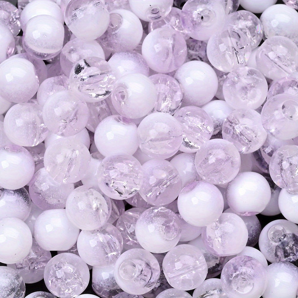 Milk Cap Glass Beads