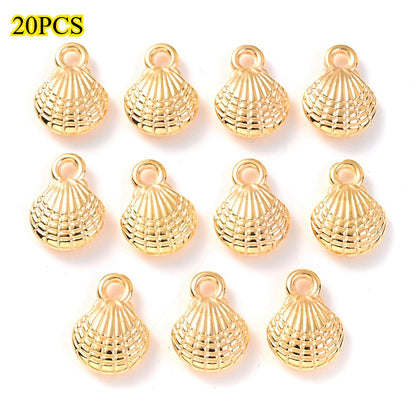Shell CCB Spacer Beads