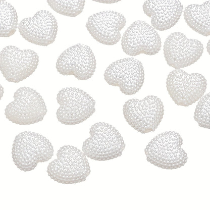White Acrylic Love Beads