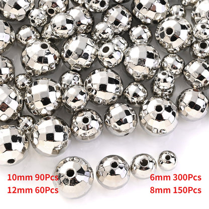 600pcs CCB Round Beads