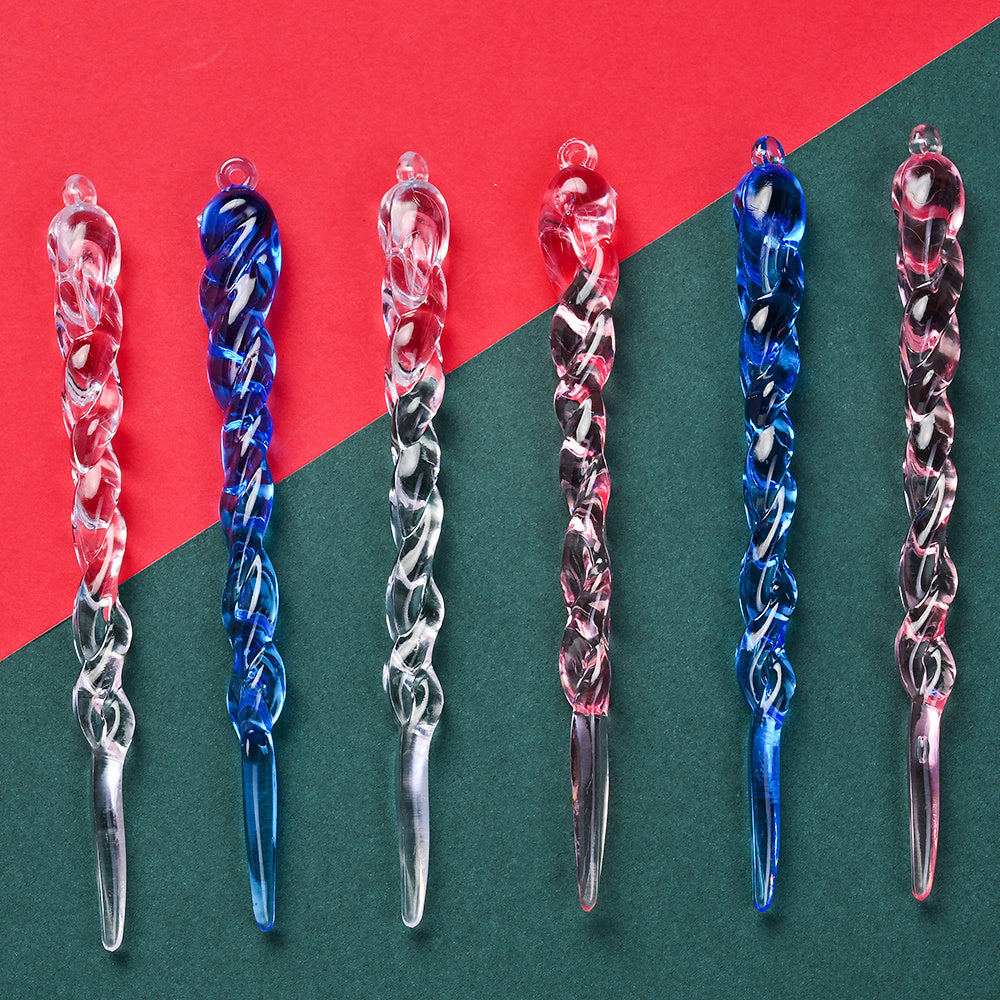 Acrylic Christmas Popsicle Pendants