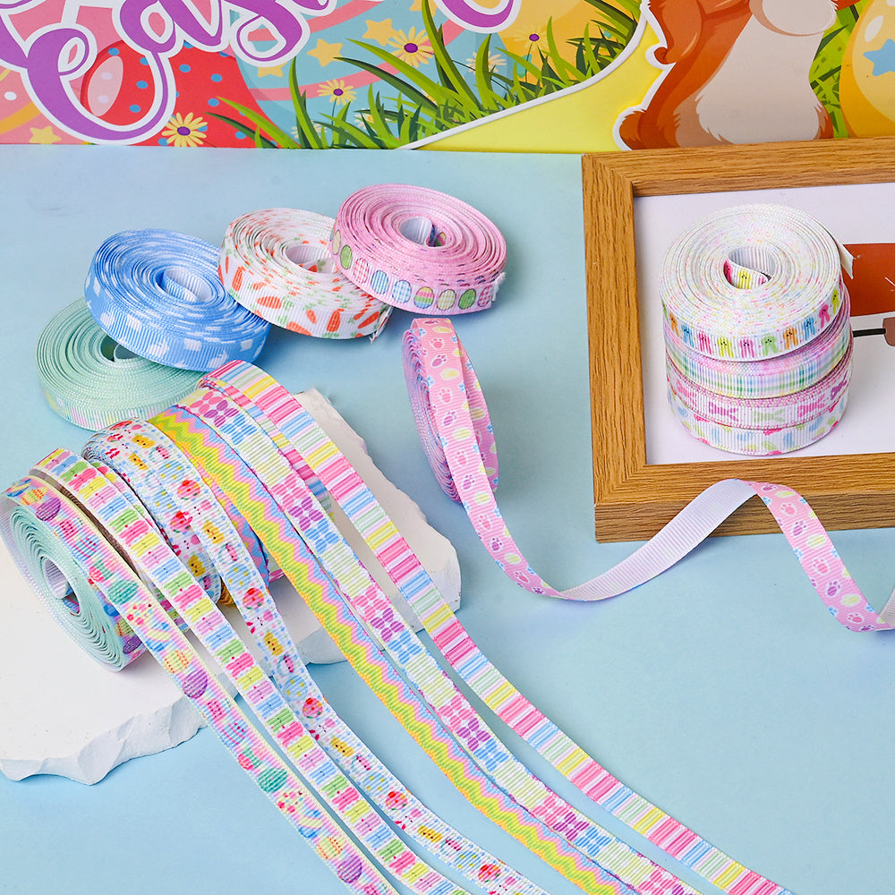 Easter Printed Polyester Ribbon