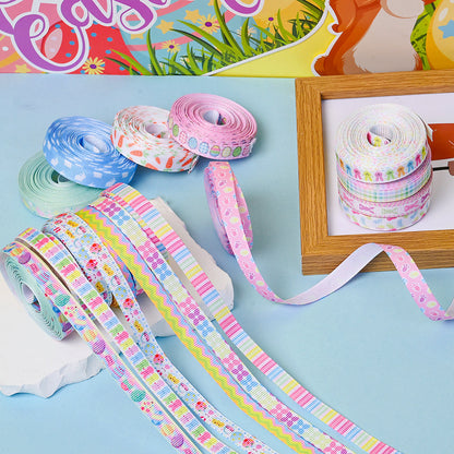 Easter Printed Polyester Ribbon
