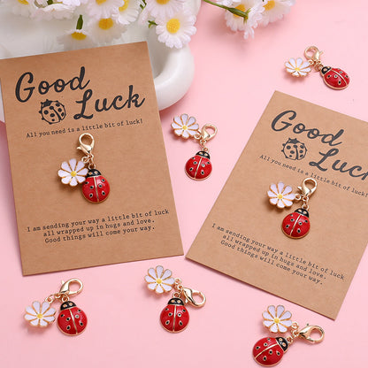 Ladybug Keychain Gift Set