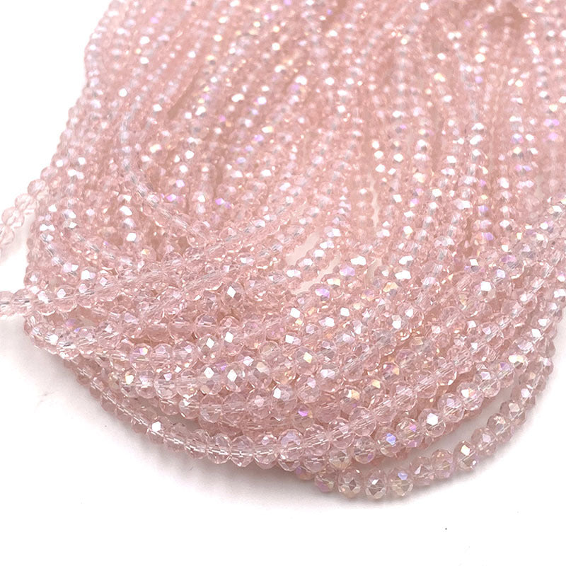 10mm Colored Cylindrical Glass Spacer Beads