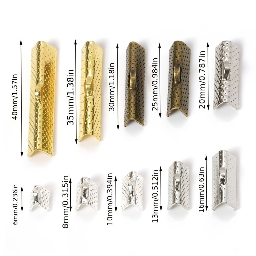PU Leather Cord End Cap Fasteners