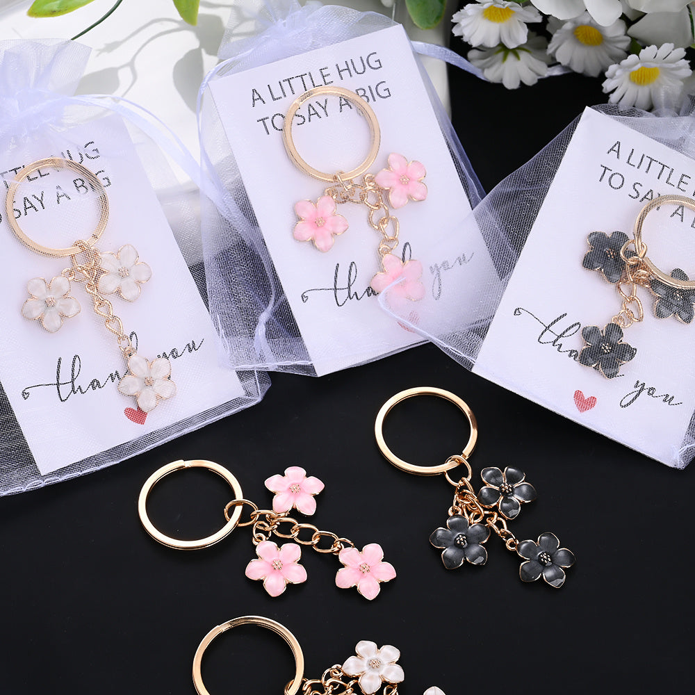 Flower Keychain Making Gift Set