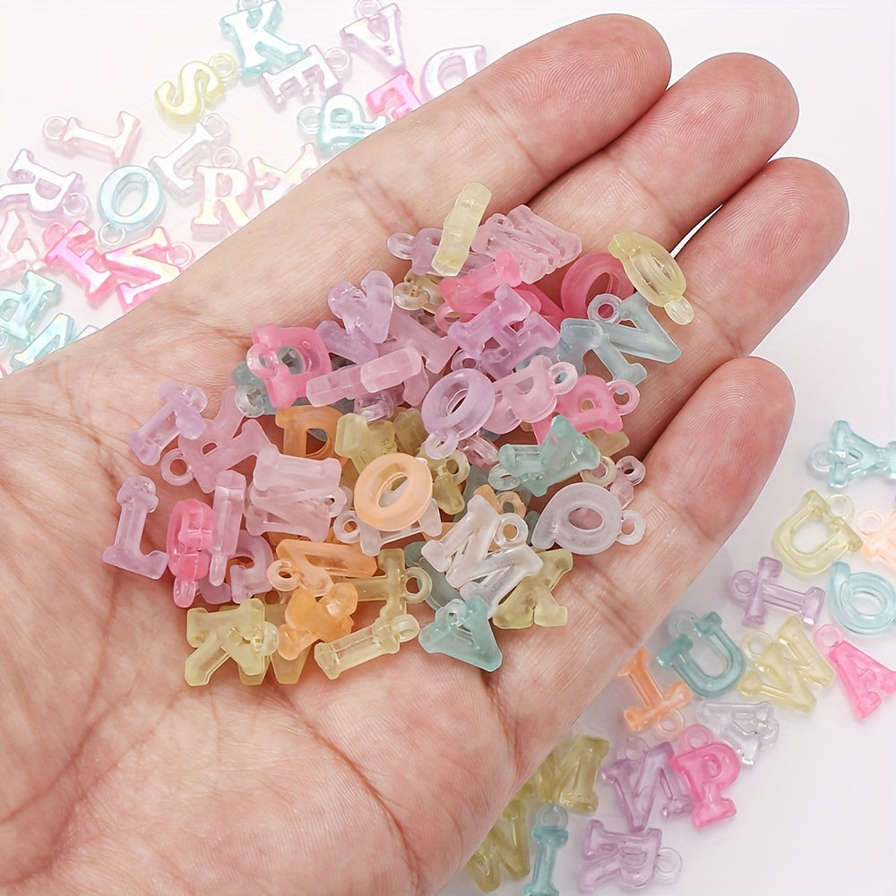 Mixed Letter Acrylic Pendants
