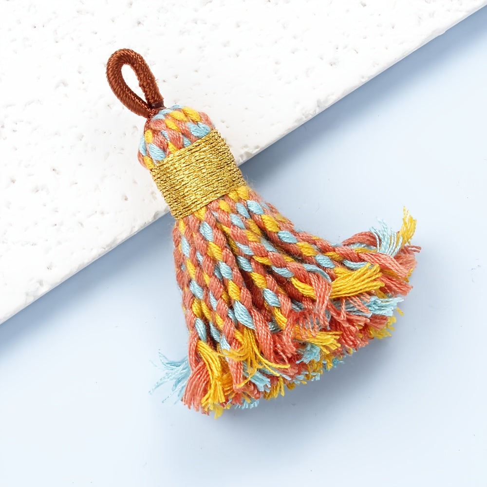 1PC 11×16mm Fringed Tassel Pendant