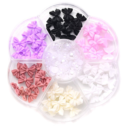 Bow Decorative Beads Set